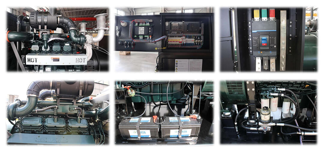 DOOSAN generator details Detalles del generador de doosán