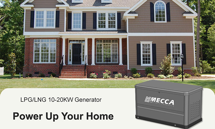 ¡Encienda su hogar con el generador MECCA POWER!