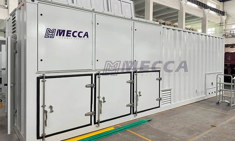 MECCA 3000KW 3750KVA Banco de carga inductiva resistiva para pruebas de generador de centros de datos