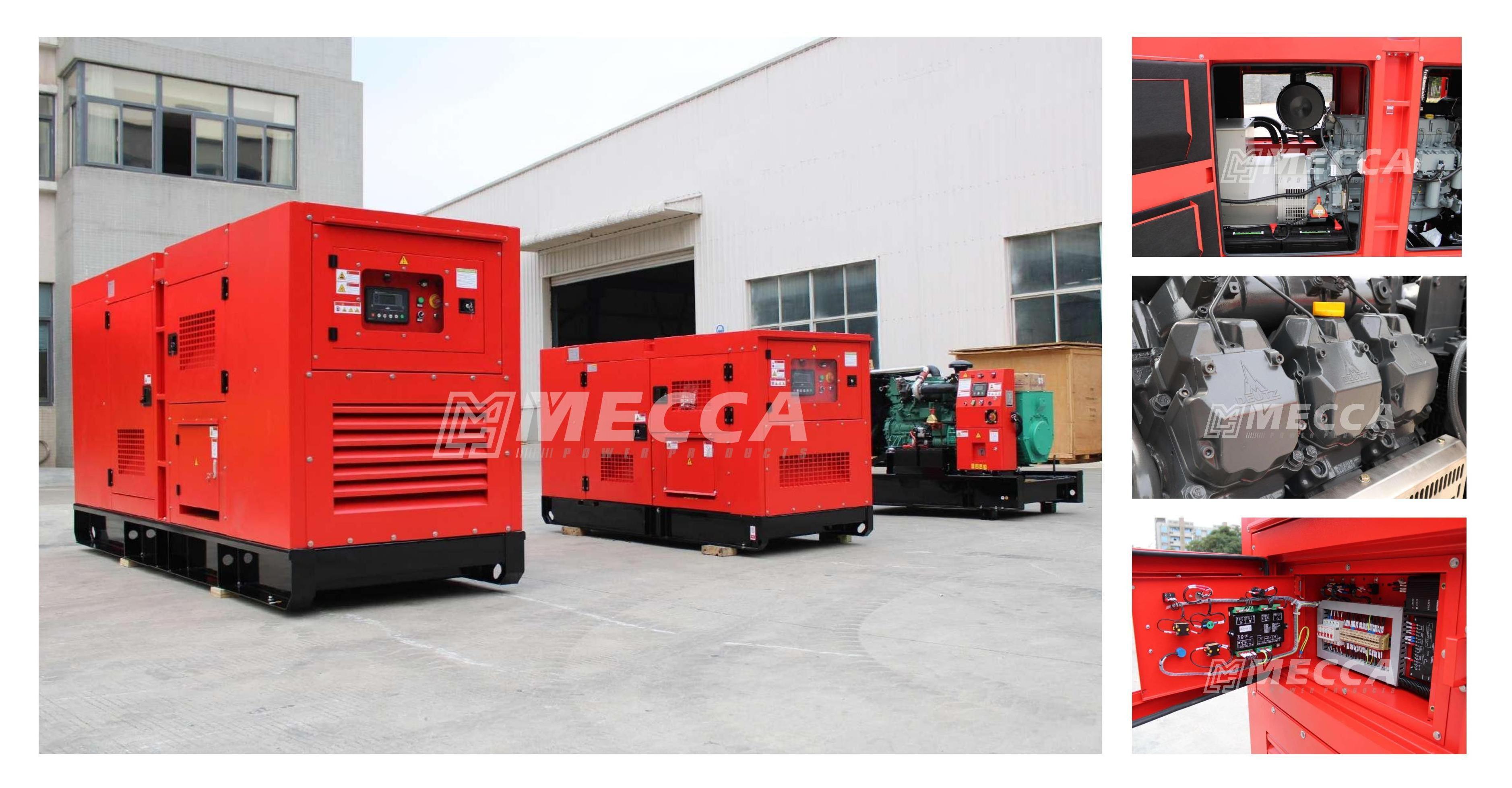 Detalles del generador Deutz