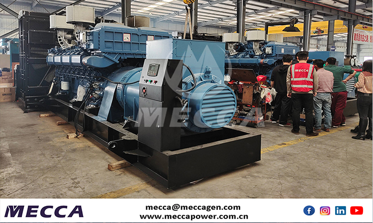MECCA POWER 2500kva/2000kw Conjunto de generador diesel chino Yuchai