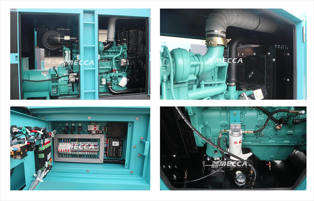 Detalles del generador de Cummins