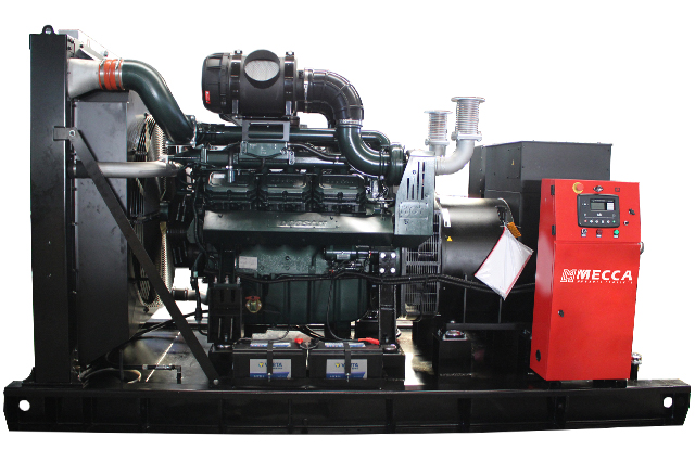 Generador diesel Doosan de tipo abierto de 900 Kva para centro comercial