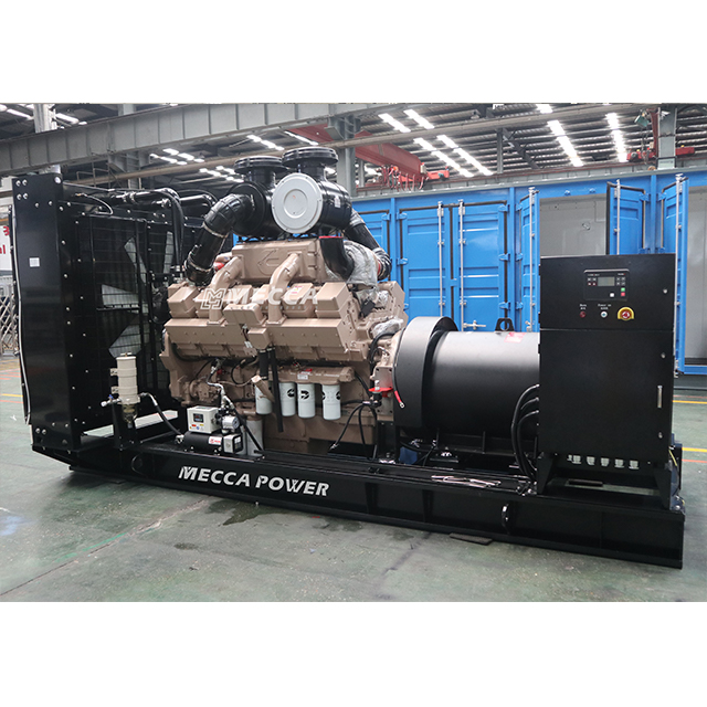 Genset de alto voltaje 10.5kv 11kv 13.8kv G-drive Cummins Generador diesel 1000KVA-3750KVA para planta de energía