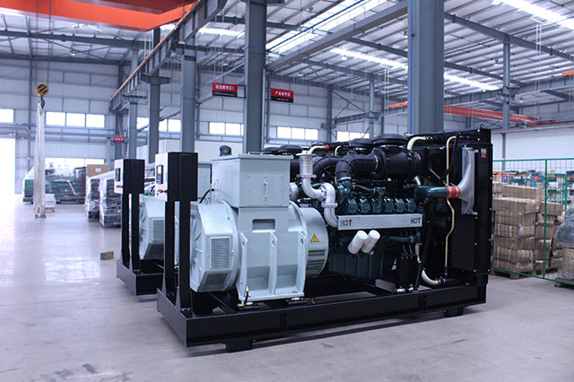Generador diesel Doosan impermeable de 250kW-450KW para offshore