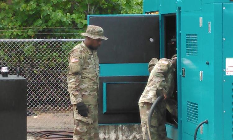 Generadores de 30-500kVA para la base de aire.