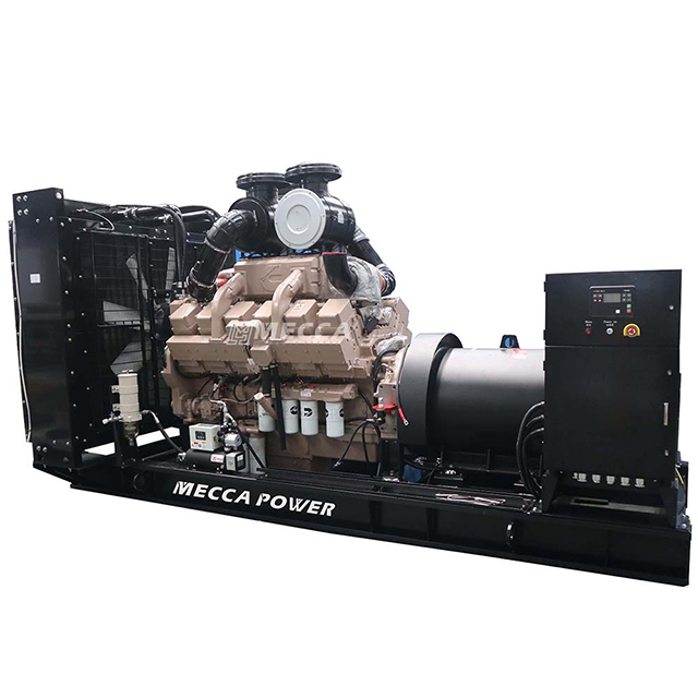 Genset de alto voltaje 10.5kv 11kv 13.8kv G-drive Cummins Generador diesel 1000KVA-3750KVA para planta de energía